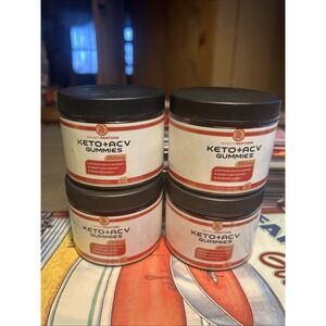 Sweet Restore Keto Plus Acv Gummy's Four Bottles Of 30 Factory Sealed